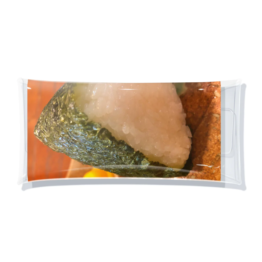 園村のおみせのぼくはおむすびが食べたいんだなぁ Clear Multipurpose Case