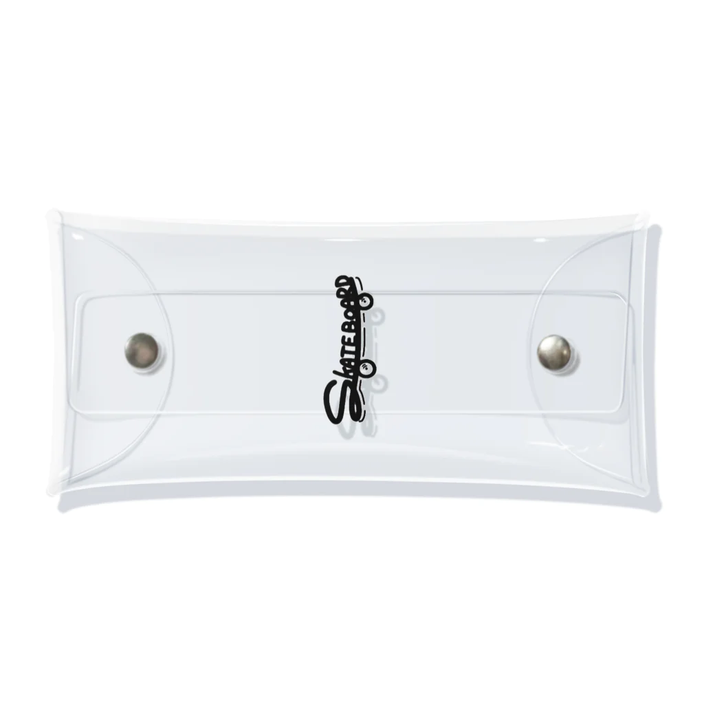 S.U. the denのSKATE BOARD BOY  Clear Multipurpose Case