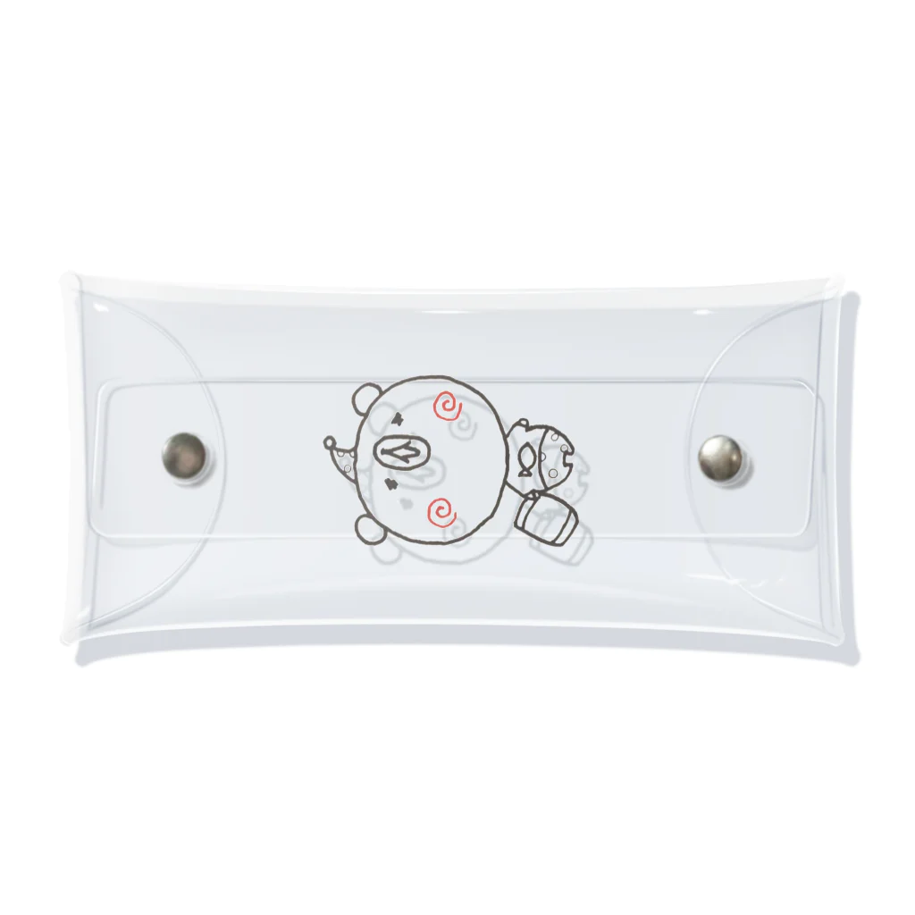 5nowの眠りの森のクマさん Clear Multipurpose Case