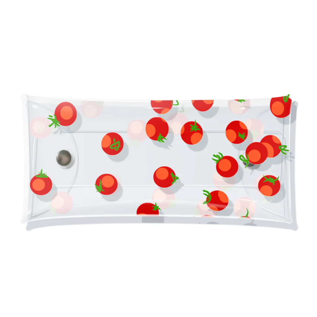 ともみのおうちのいっぱい🍅とまとまトマト Clear Multipurpose Case