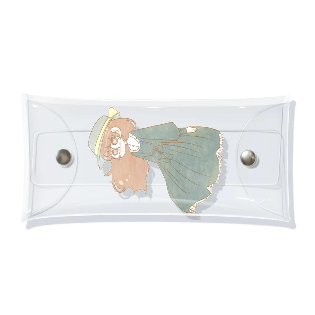 Cocohashop*の少女 Clear Multipurpose Case