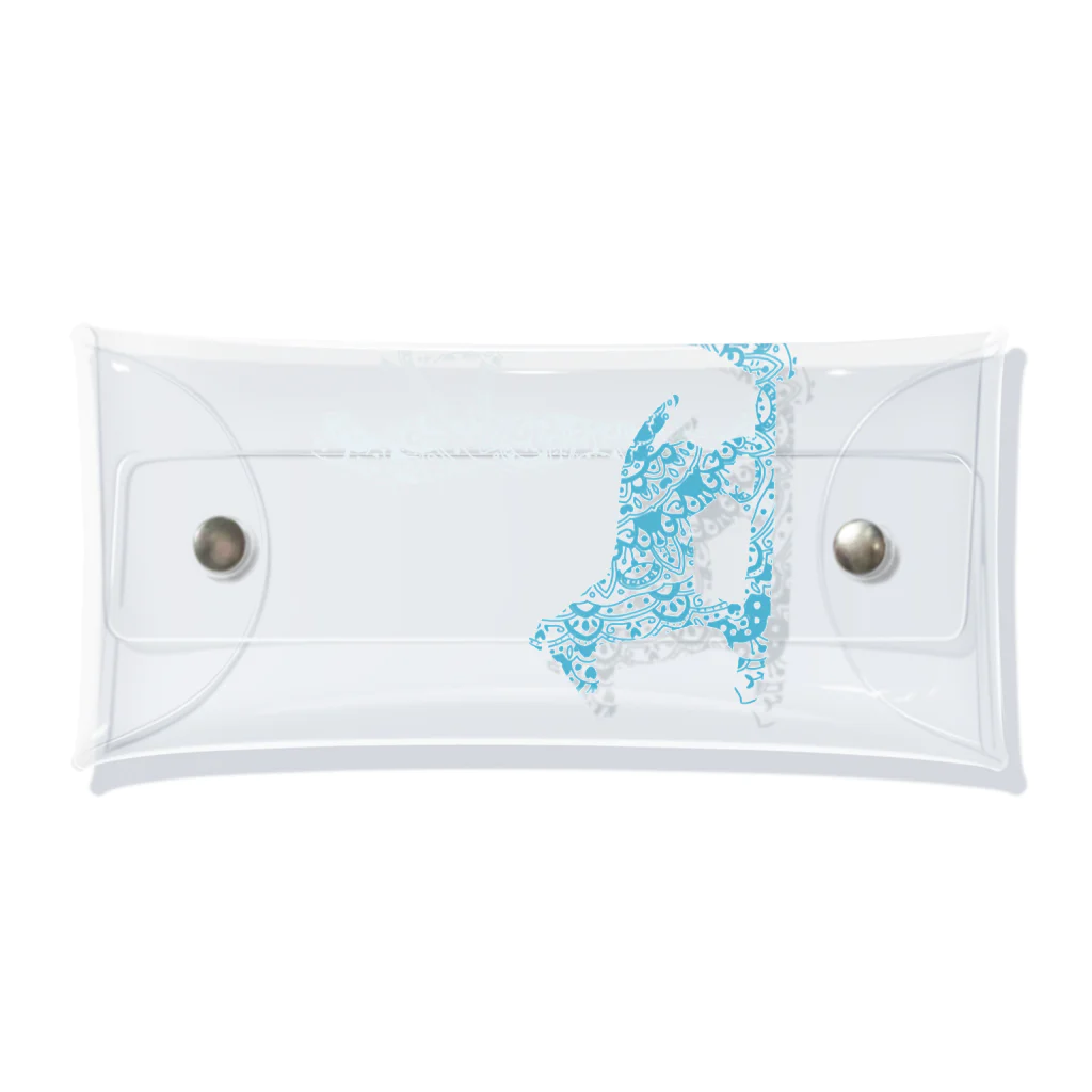 AtelierBoopの花月　SUPDog ジャックラッセル Clear Multipurpose Case