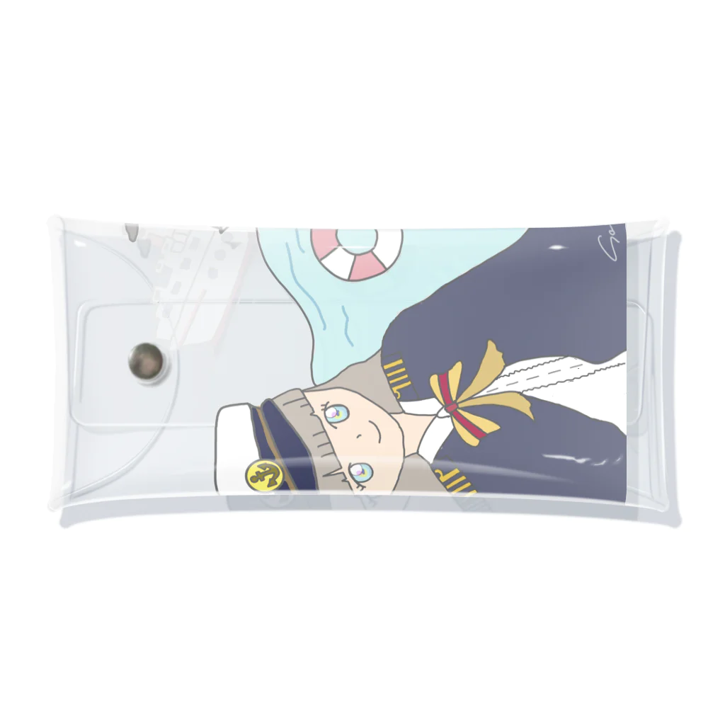 SachunのCaptain Sachun Clear Multipurpose Case