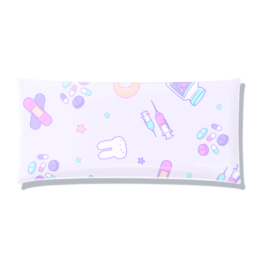 IENITY　/　MOON SIDEの【IENITY】 Yamikawaii Syndrome #Purple クリアケース Clear Multipurpose Case