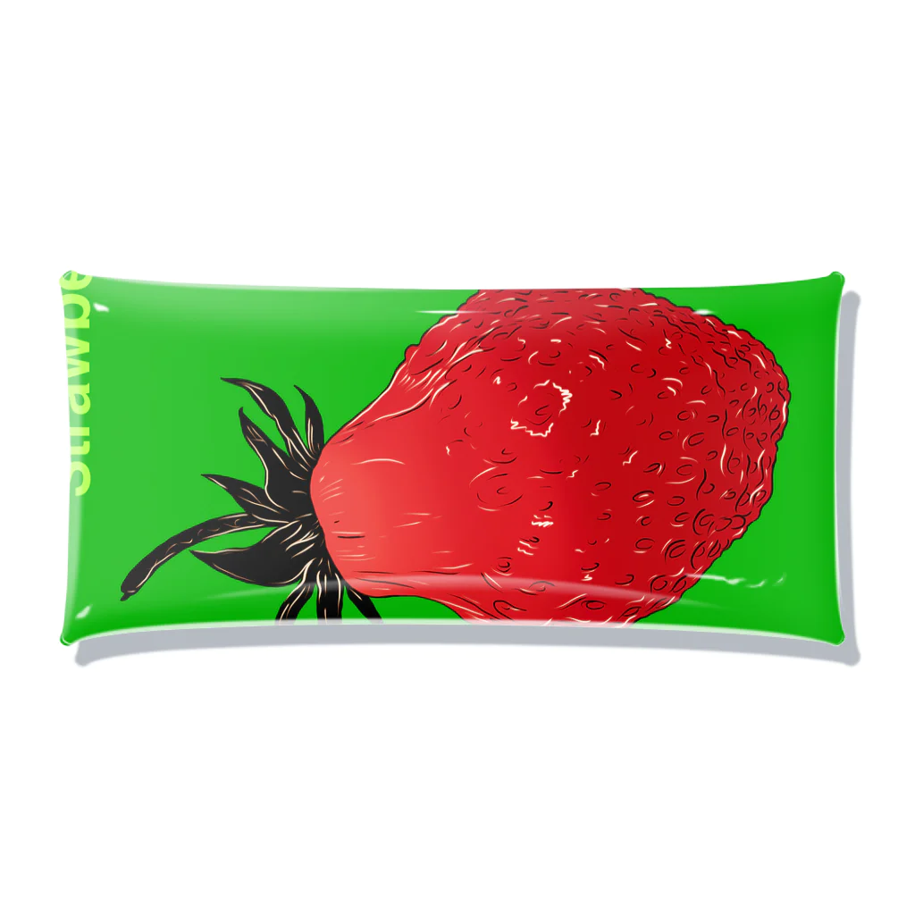 Oh!MOMOのstrawberry Clear Multipurpose Case