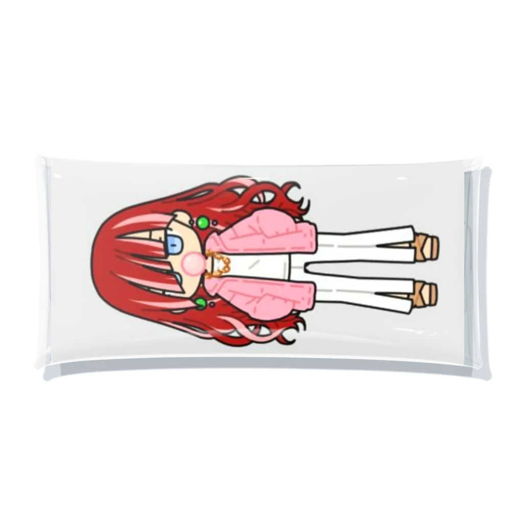 R-tanj-tanの可愛い女の子🎀♀コギャルちゃん Clear Multipurpose Case