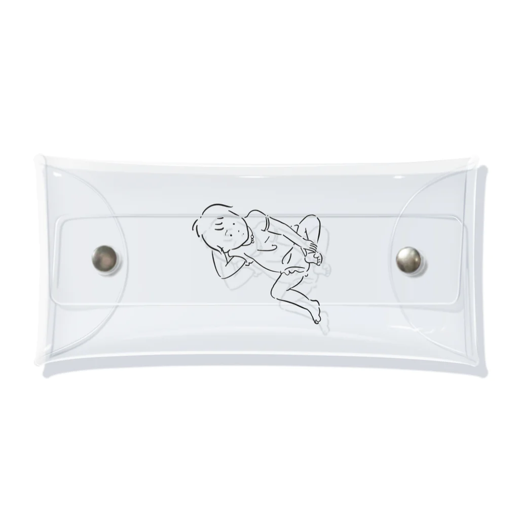 モヒカンちゃんのセクシーモヒカンちゃん Clear Multipurpose Case