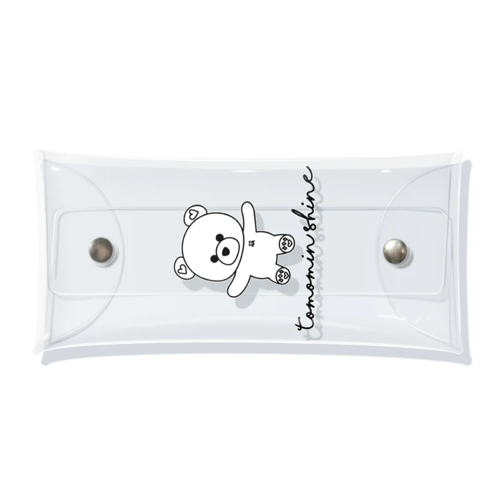 ともみん🐻💖のマルチなくまさん🧸 Clear Multipurpose Case