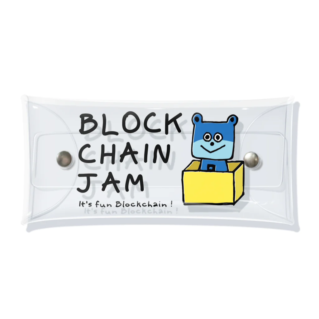 BlockChainJamのBlockChainJamマルチケース クリアマルチケース