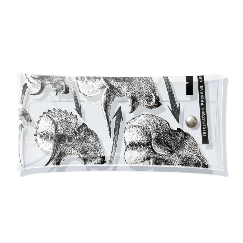 segasworksのTriceratops prorsus growth series Clear Multipurpose Case