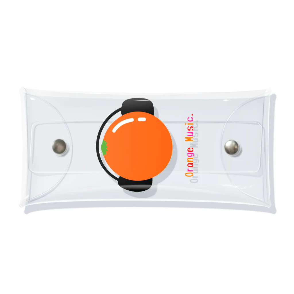 PaP➡︎Poco.a.Pocoのorange music Clear Multipurpose Case