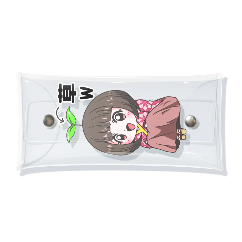 TSUYORONの草wなももこ🍑 Clear Multipurpose Case