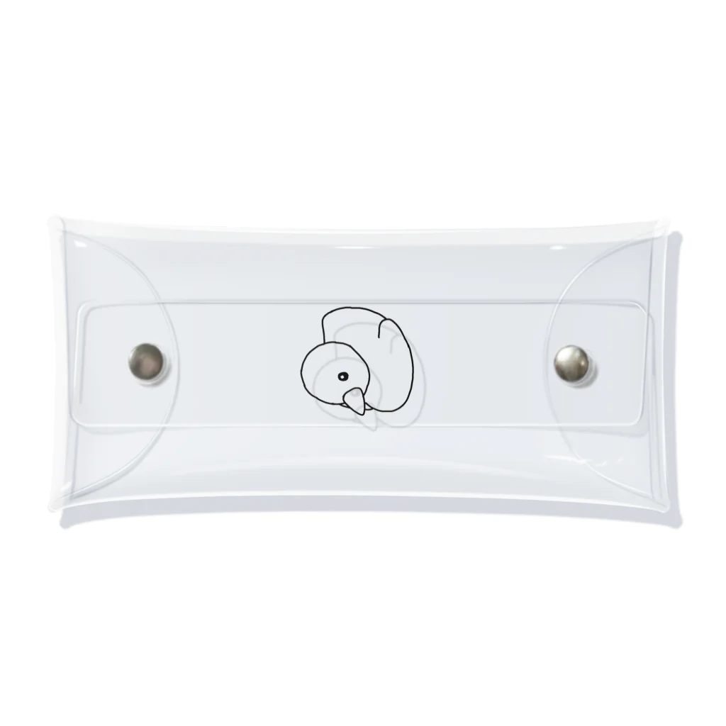 foodのアヒルちゃん Clear Multipurpose Case