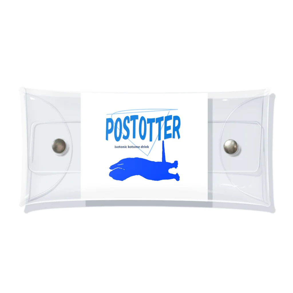 ほわほわのPOST OTTER Clear Multipurpose Case