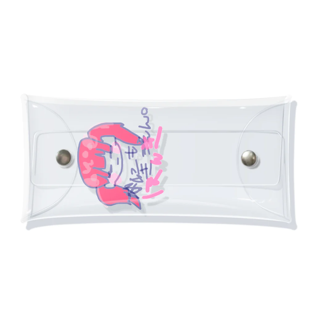 じゃんぐる森の学園祭のhonki!しりーず乱 Clear Multipurpose Case