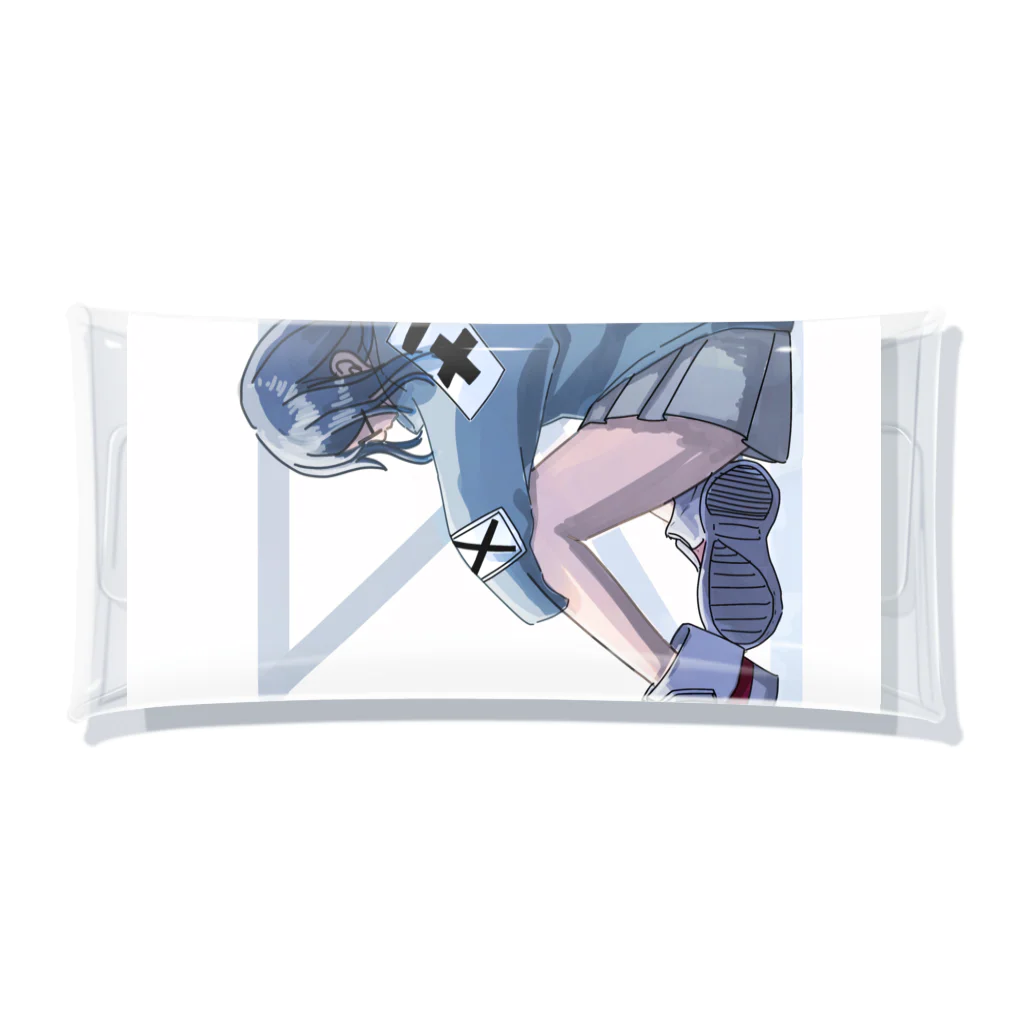 Harmony(藍月)の数学少女 Clear Multipurpose Case