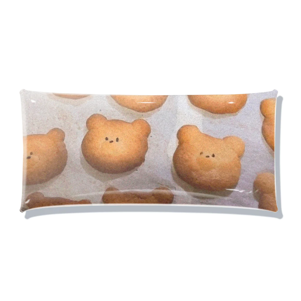 GonGonのクマさん🐻クッキー クリアマルチケース