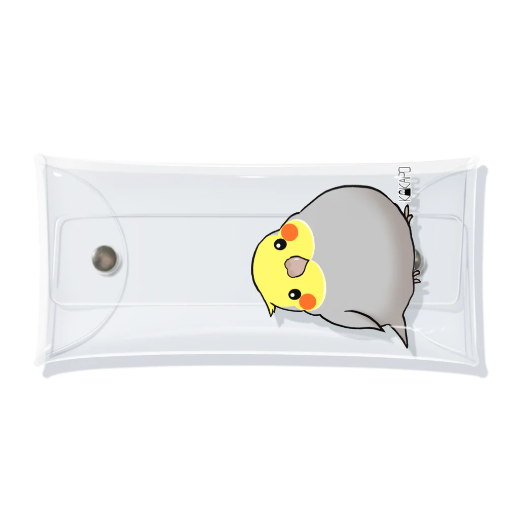 *KAKAPO*の*KAKAPO*のふんわりオカメインコちゃん(のまる) Clear Multipurpose Case