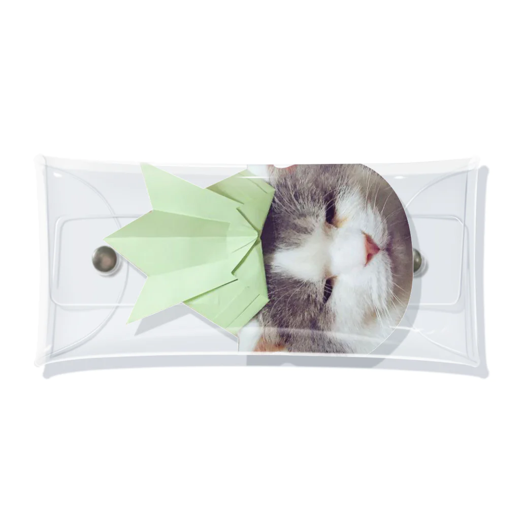 ちよよの憂い猫 Clear Multipurpose Case