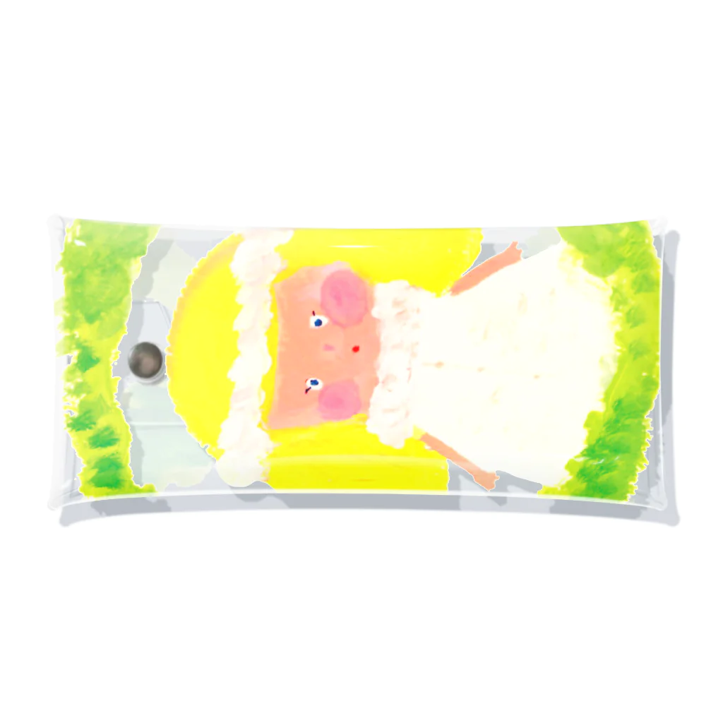 Ehonpockelの絵の具で描いたお姫さま Clear Multipurpose Case