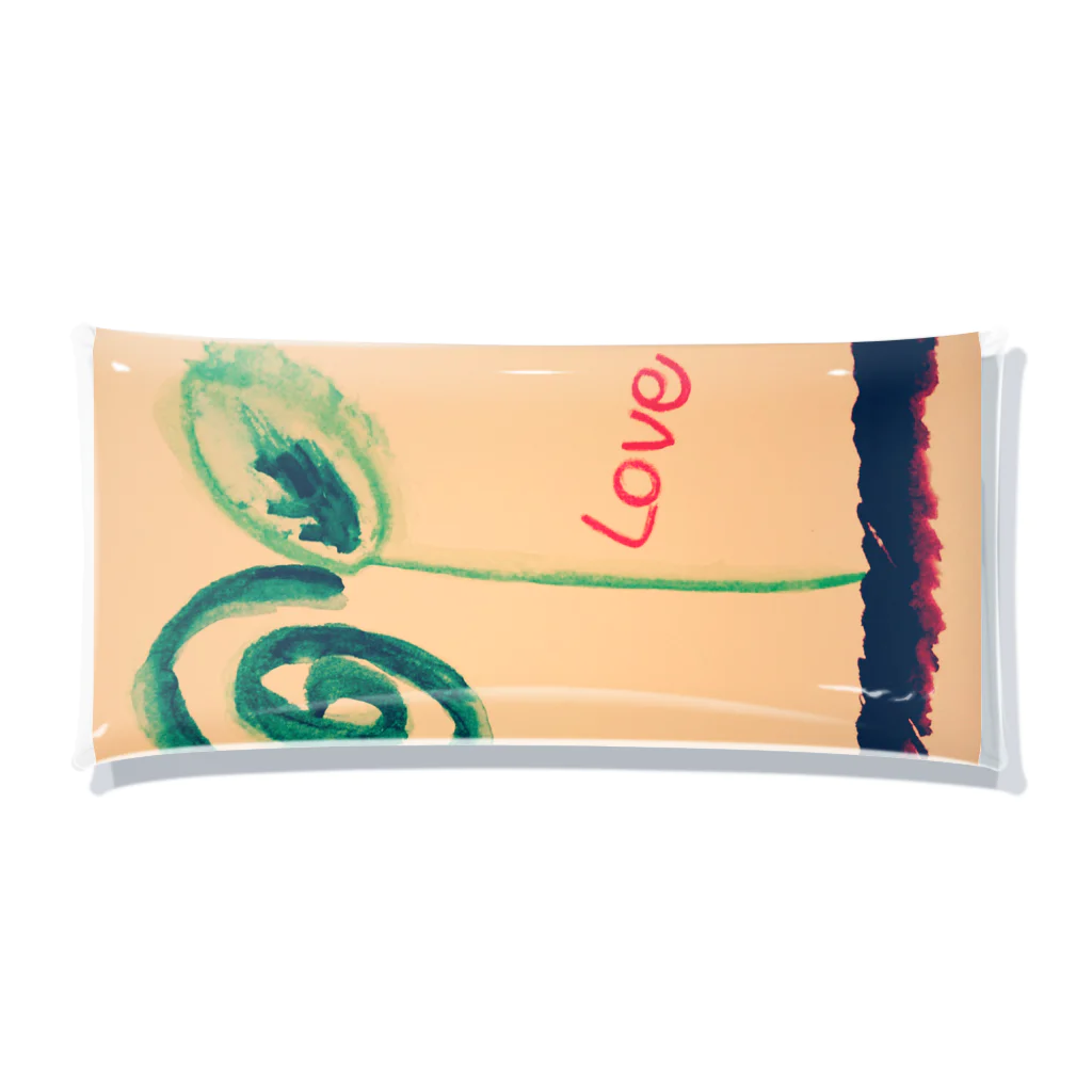 leef(リーフ)のlove Clear Multipurpose Case