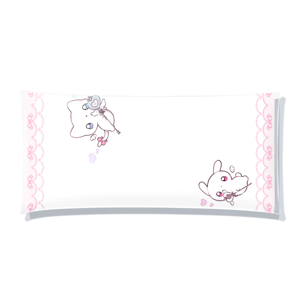 かわいいね本舗のメンヘラうさぎねこ Clear Multipurpose Case