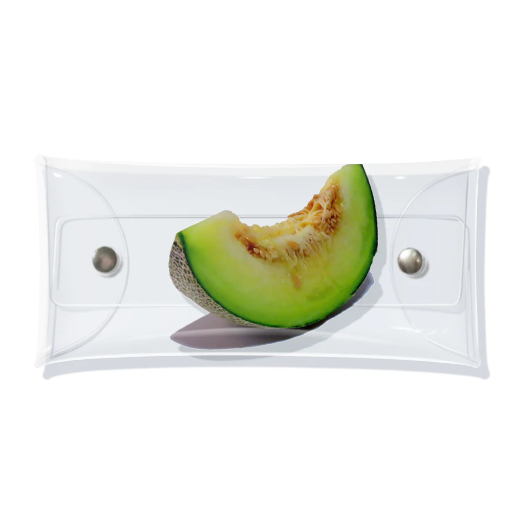 でおきしりぼ子の実験室のMELON-Ready to eat（T） Clear Multipurpose Case