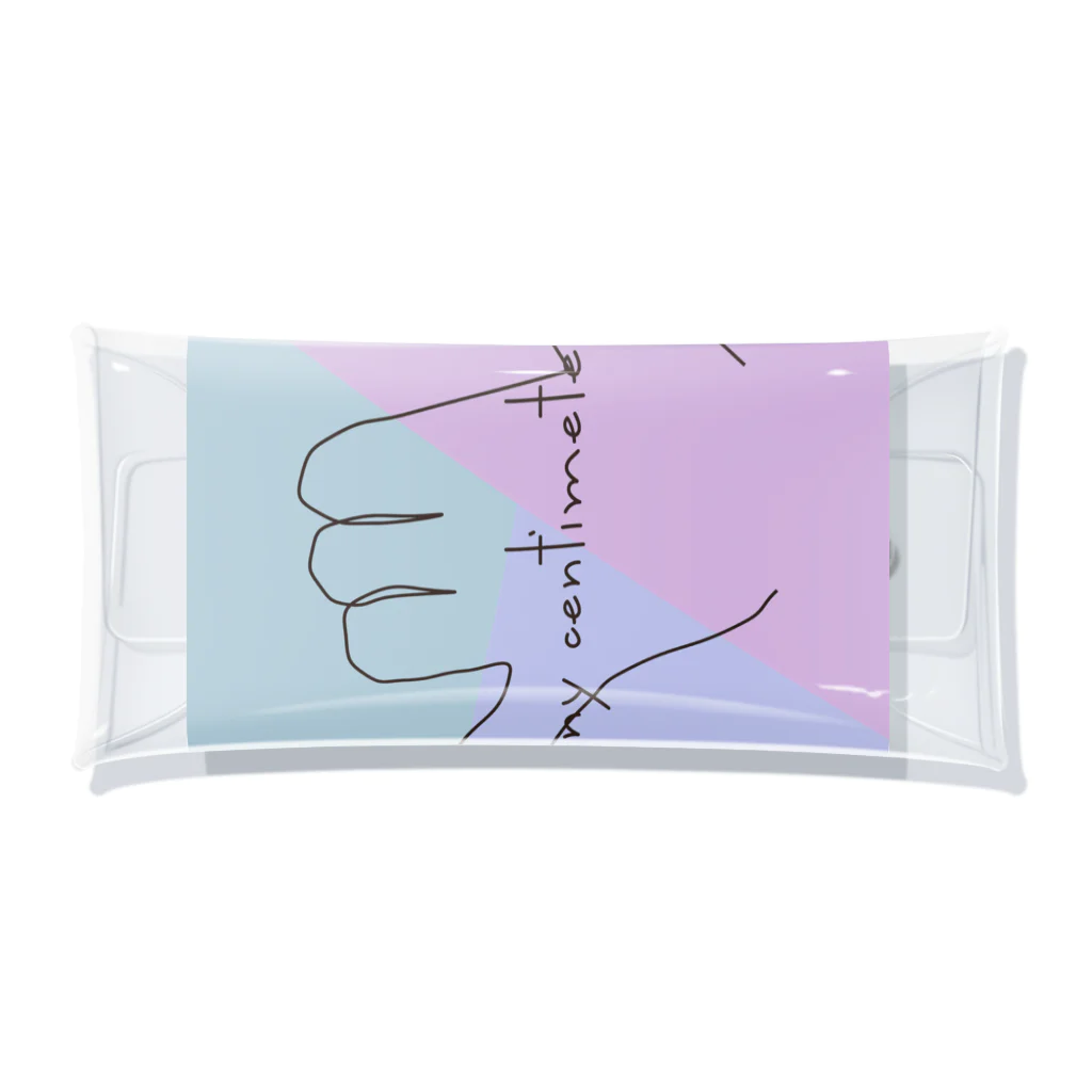 tsuriii(ツリー）のmonosashi_color Clear Multipurpose Case