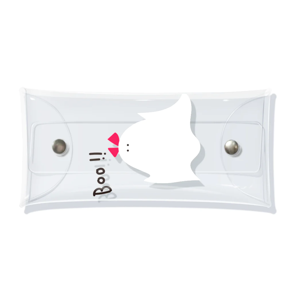 I ♡ YOUのあたし、おばけちゃんだよ！BOO！！ Clear Multipurpose Case