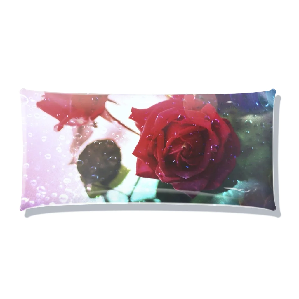 ゆめみがち部、部室の薔薇ドロップス Clear Multipurpose Case