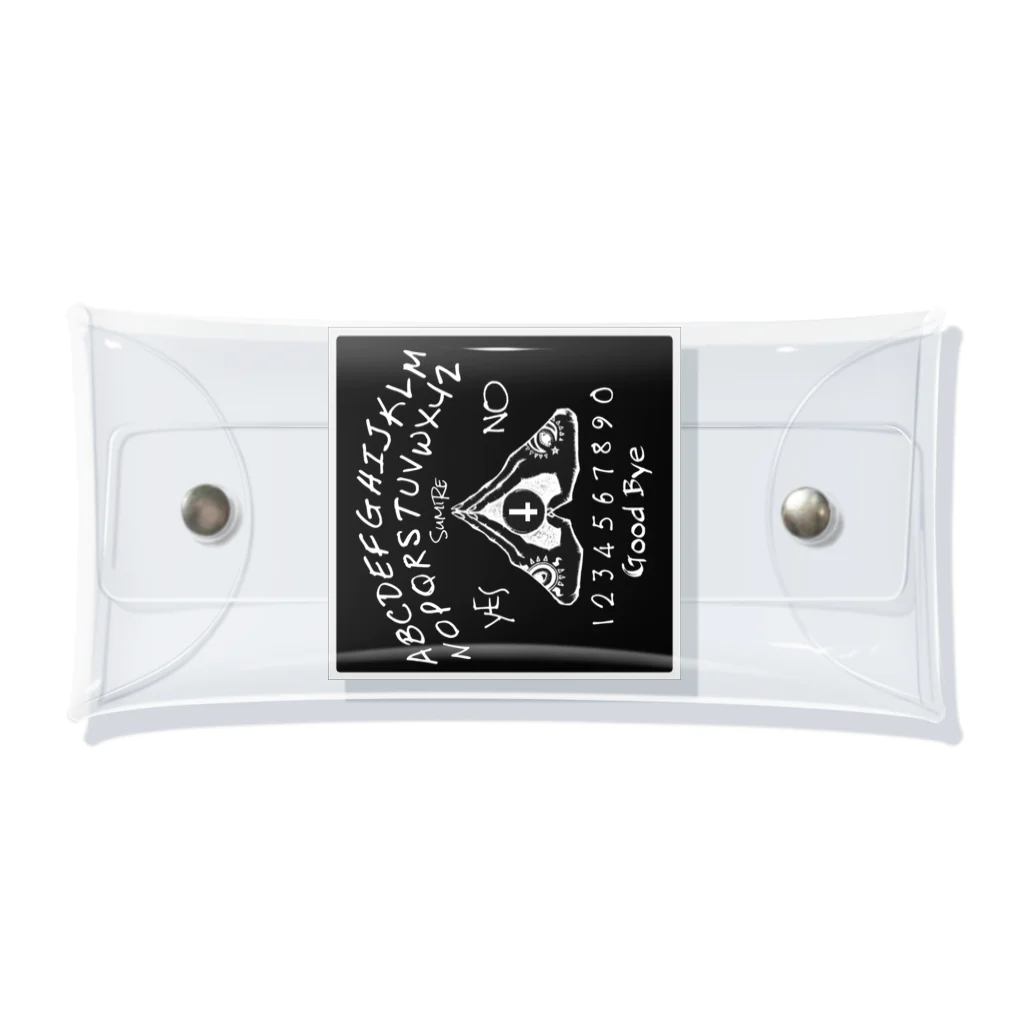 SumiReのウィジャボード　Ouija　黒 Clear Multipurpose Case