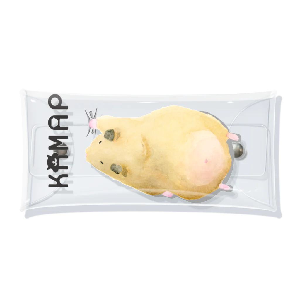 KAMAP ＆ Ricaの【KAMAP】ぎゅっとキンクマハムスター Clear Multipurpose Case