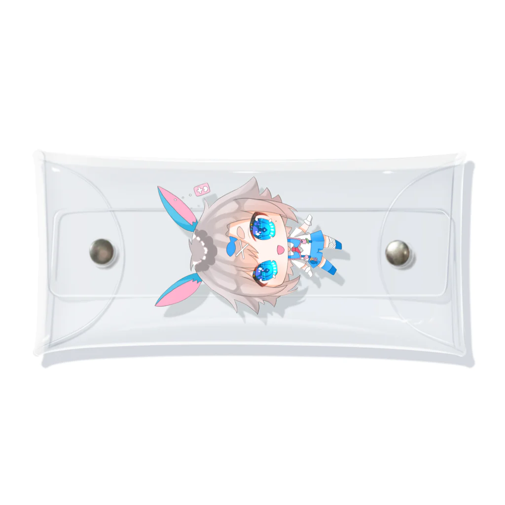 饂飩之ミコ🛸🐰🍀香川民のちびみこくん Clear Multipurpose Case