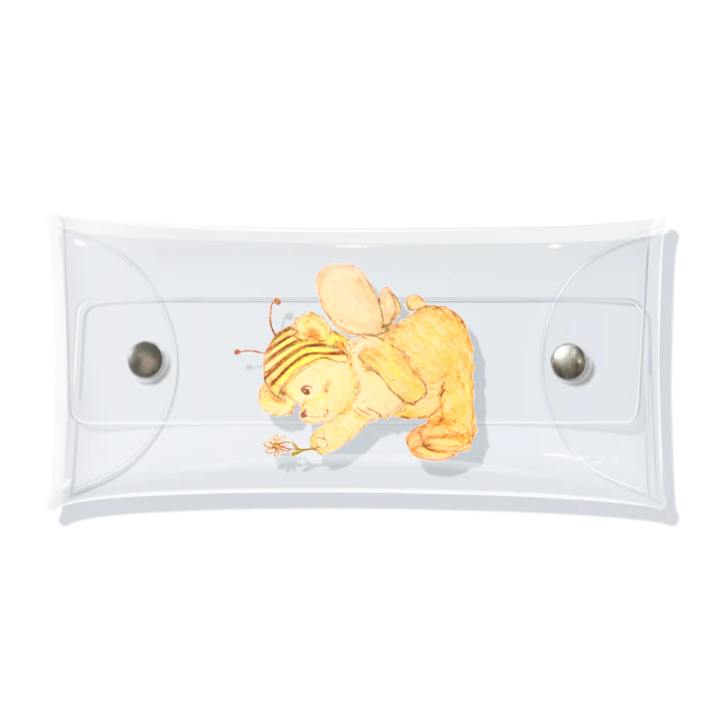 はなえみひまり ❁ maryhoney ❁のくまのヘーゼル ハチver. Clear Multipurpose Case