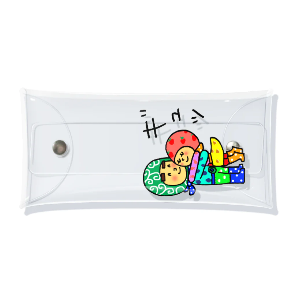 Nontomoのポップツインソウル Clear Multipurpose Case