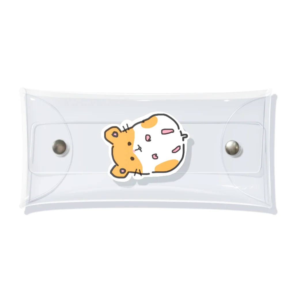 生まれたておじいちゃんのころころゴールデン Clear Multipurpose Case