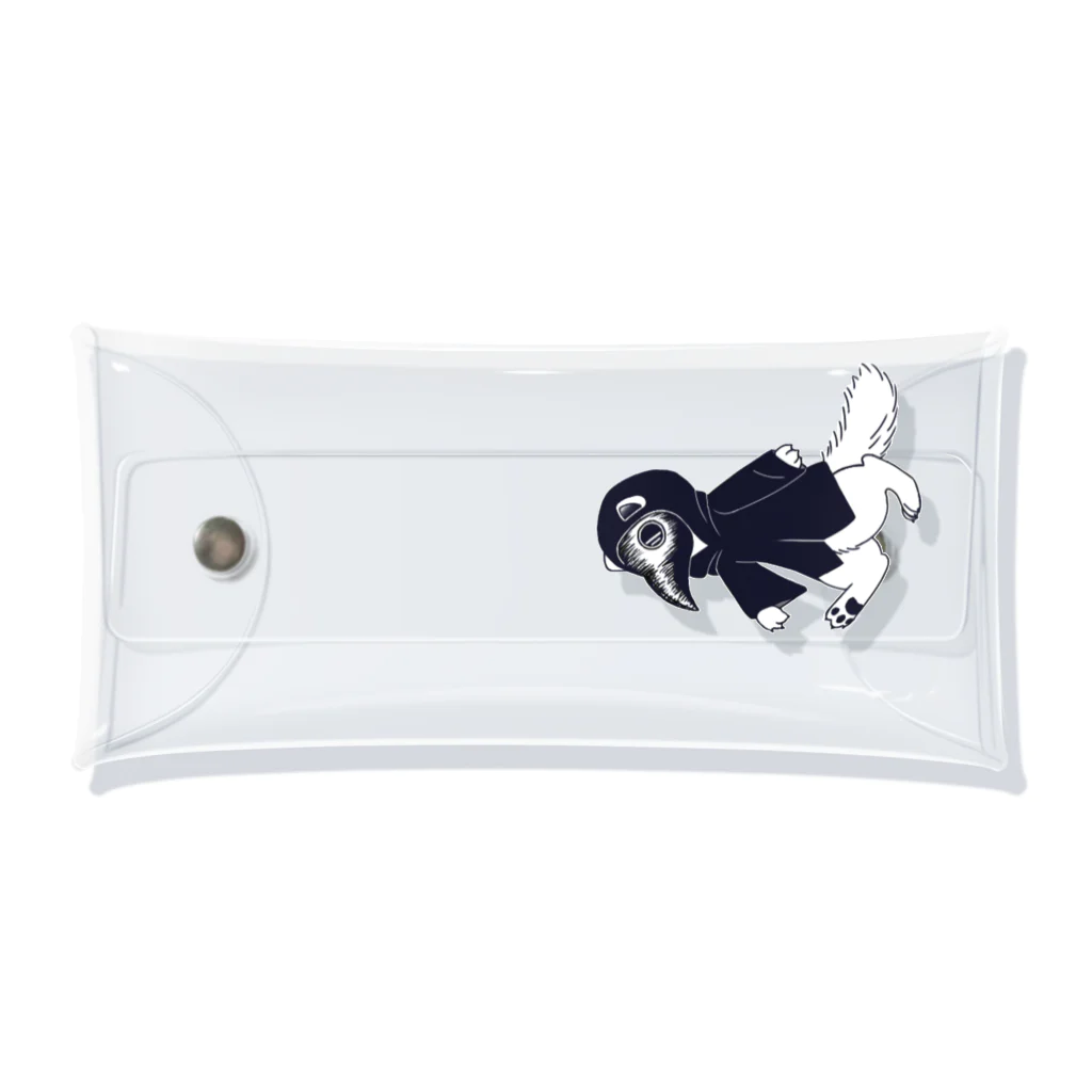 Marten GraffltiのMartenくん Clear Multipurpose Case