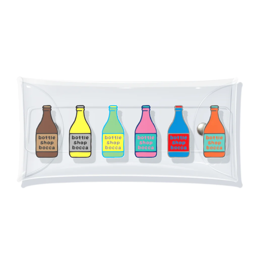 Craft beer bar & bottle shop BOCCAのbottle shop ボトラーズ Clear Multipurpose Case