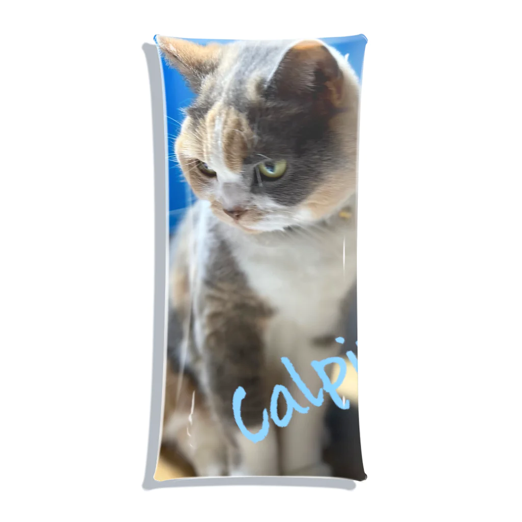 三毛猫 カルピンの三毛猫 カルピン Clear Multipurpose Case