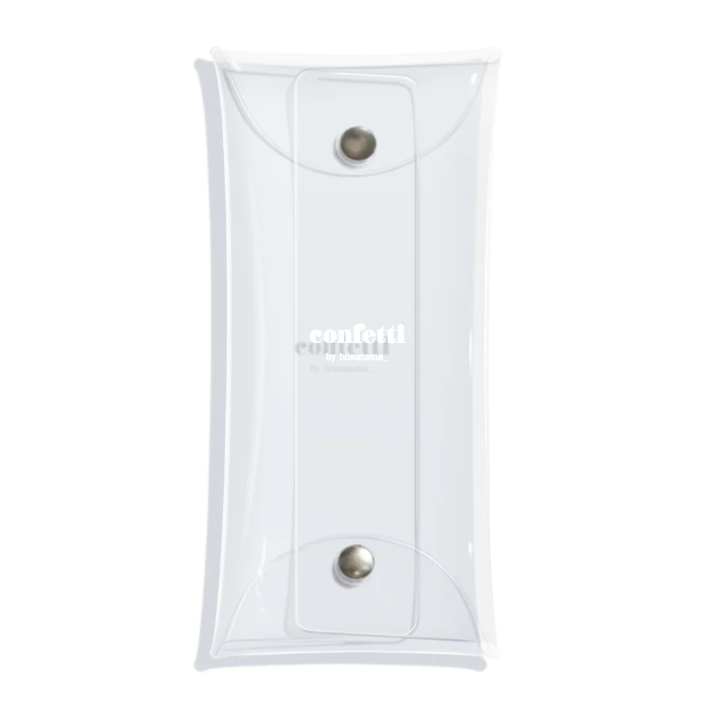 honatama_のconfetti by honatama_ Clear Multipurpose Case