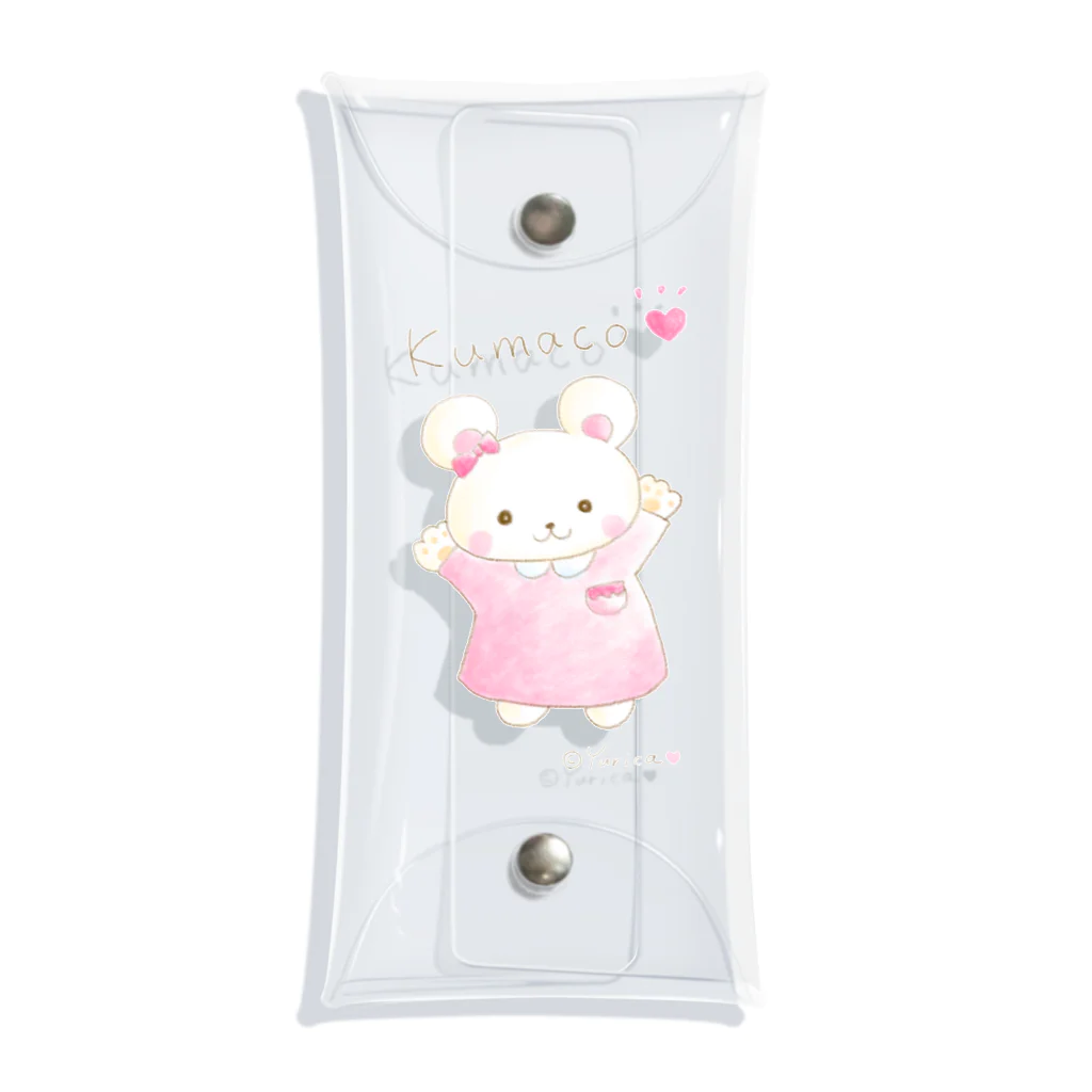 くまこちゃん♡のくまこちゃん♡ Clear Multipurpose Case