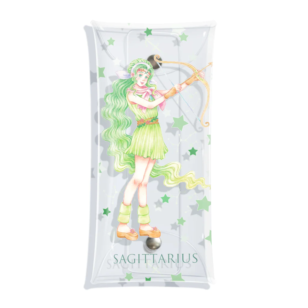 kazuyo online store【suzuri】　　　　　　　　　　　　　　　　　　　　　　　　　　　　　　　　　　　　　　　　　　　　　　　　　　　　　　　　　　　　　　　　のSagittarius【射手座】 Clear Multipurpose Case