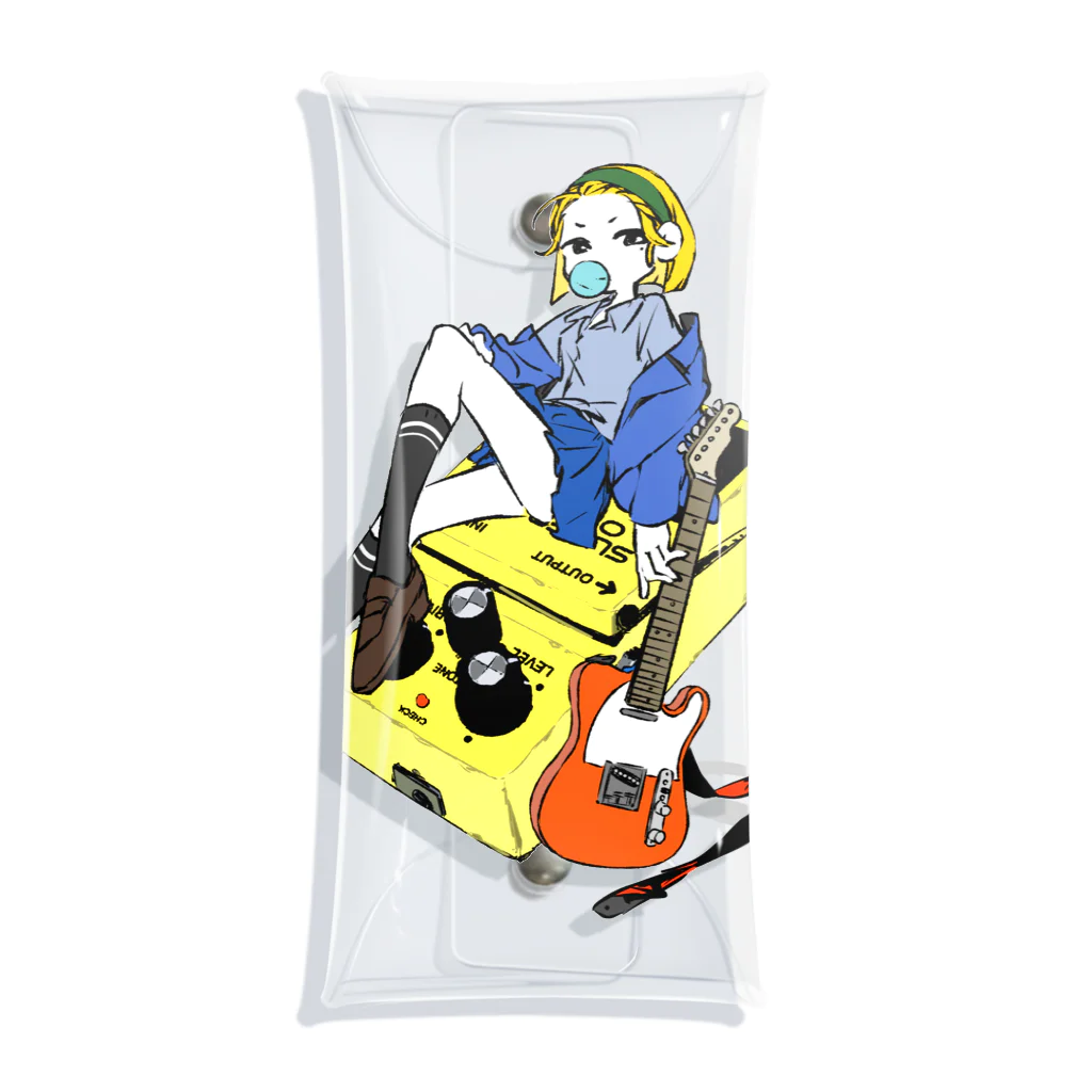 ClowZ ／ 渡瀬しぃののYELLOW Clear Multipurpose Case