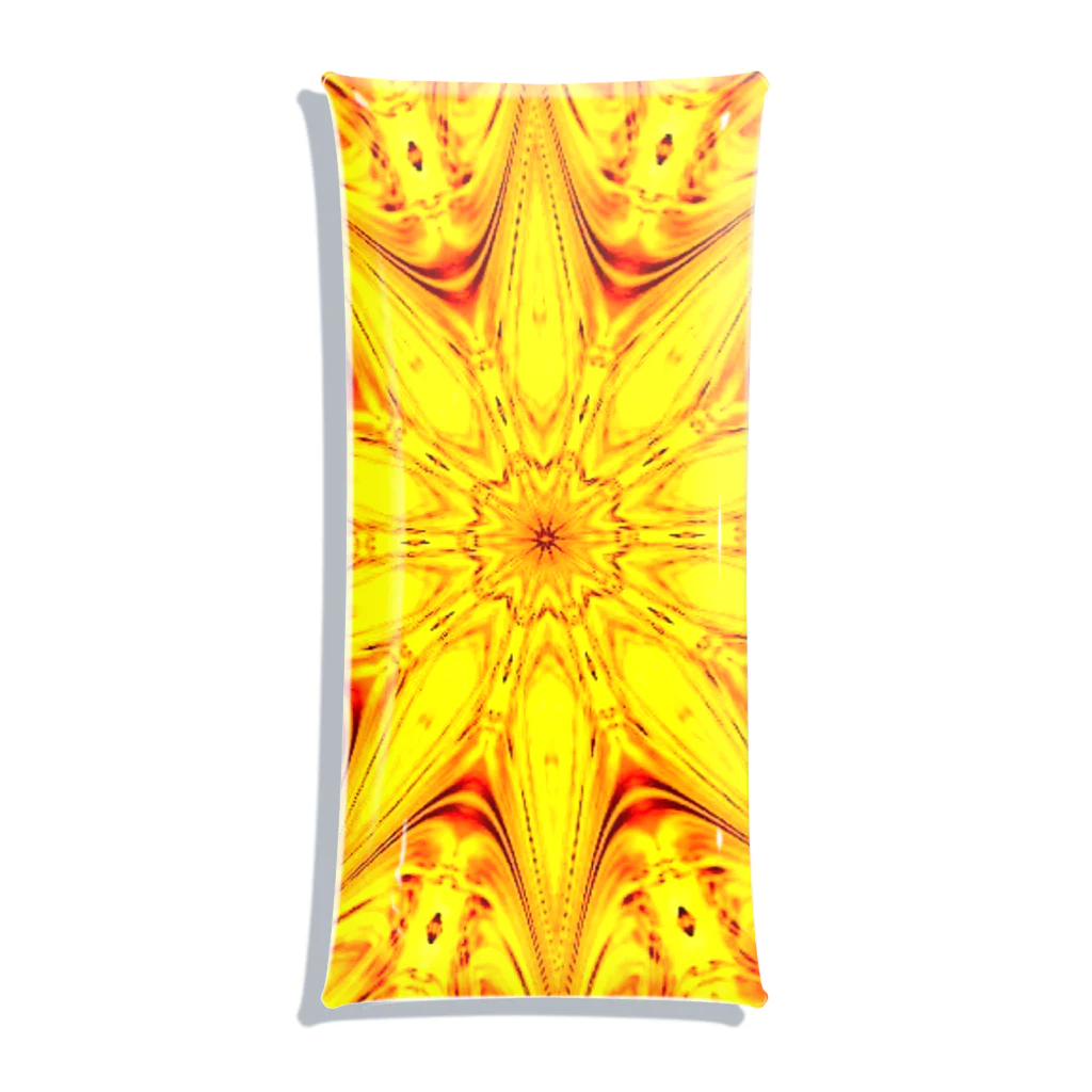 Anna’s galleryのSunflower Clear Multipurpose Case