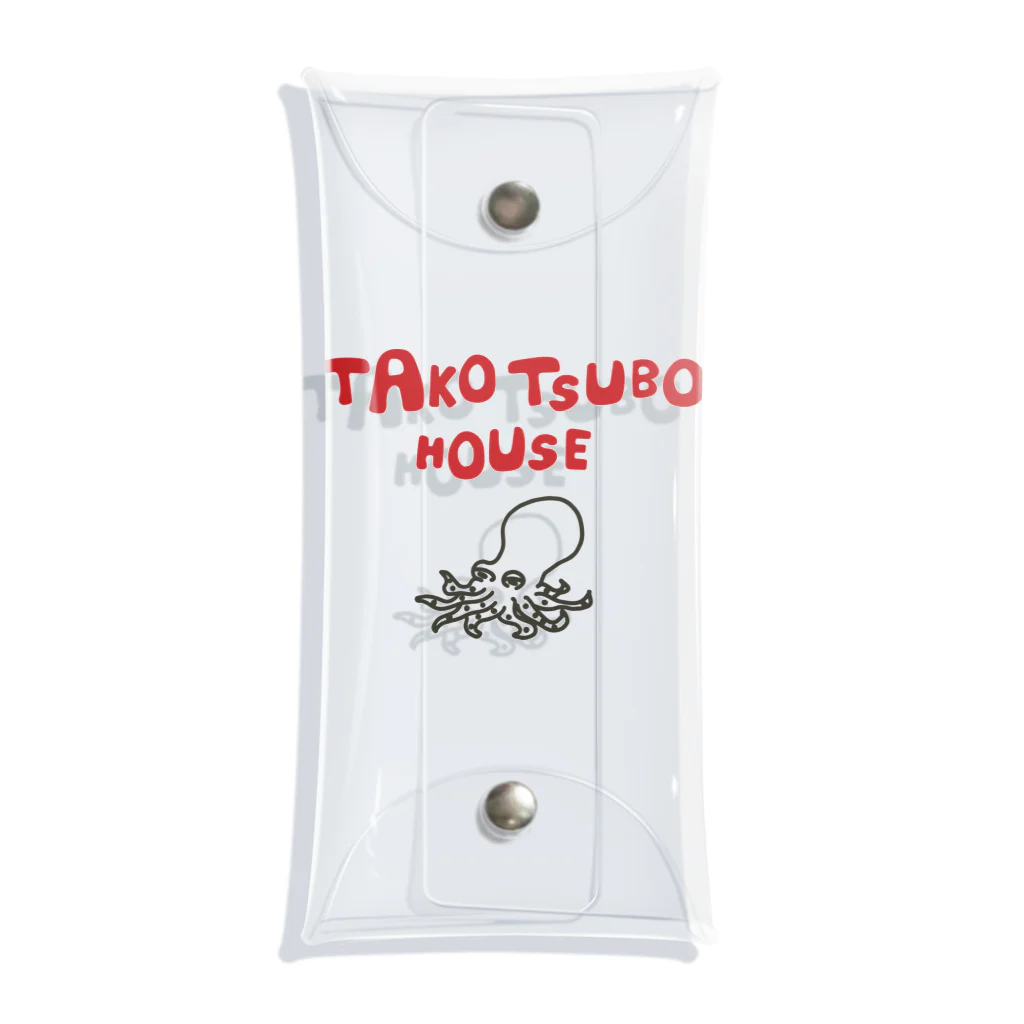 tani_chanのTAKOTSUBO HOUSE Clear Multipurpose Case