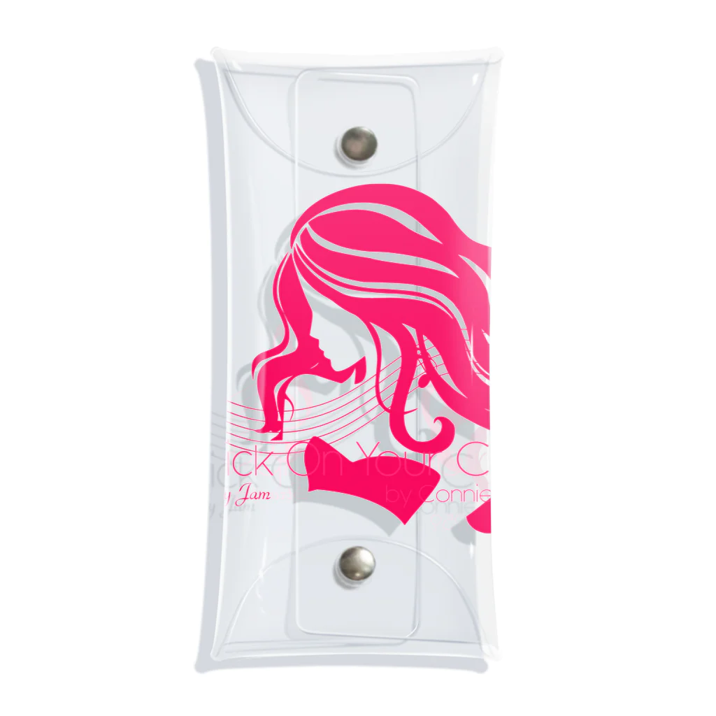 JOKERS FACTORYのLIPSTICK ON YOUR COLLAR Clear Multipurpose Case