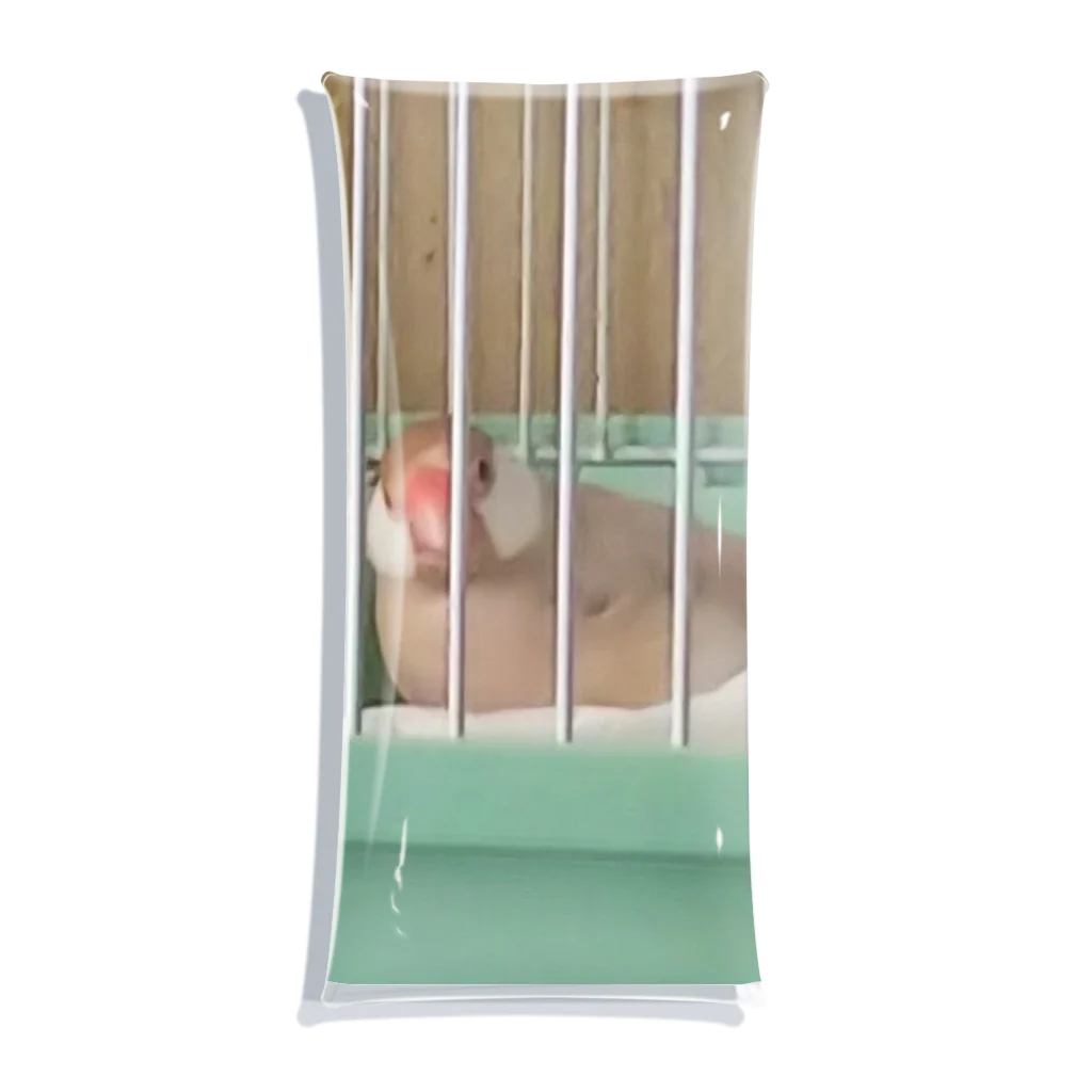 ももまゆ雑貨店のもも「なに撮ってんのよぉ」 Clear Multipurpose Case
