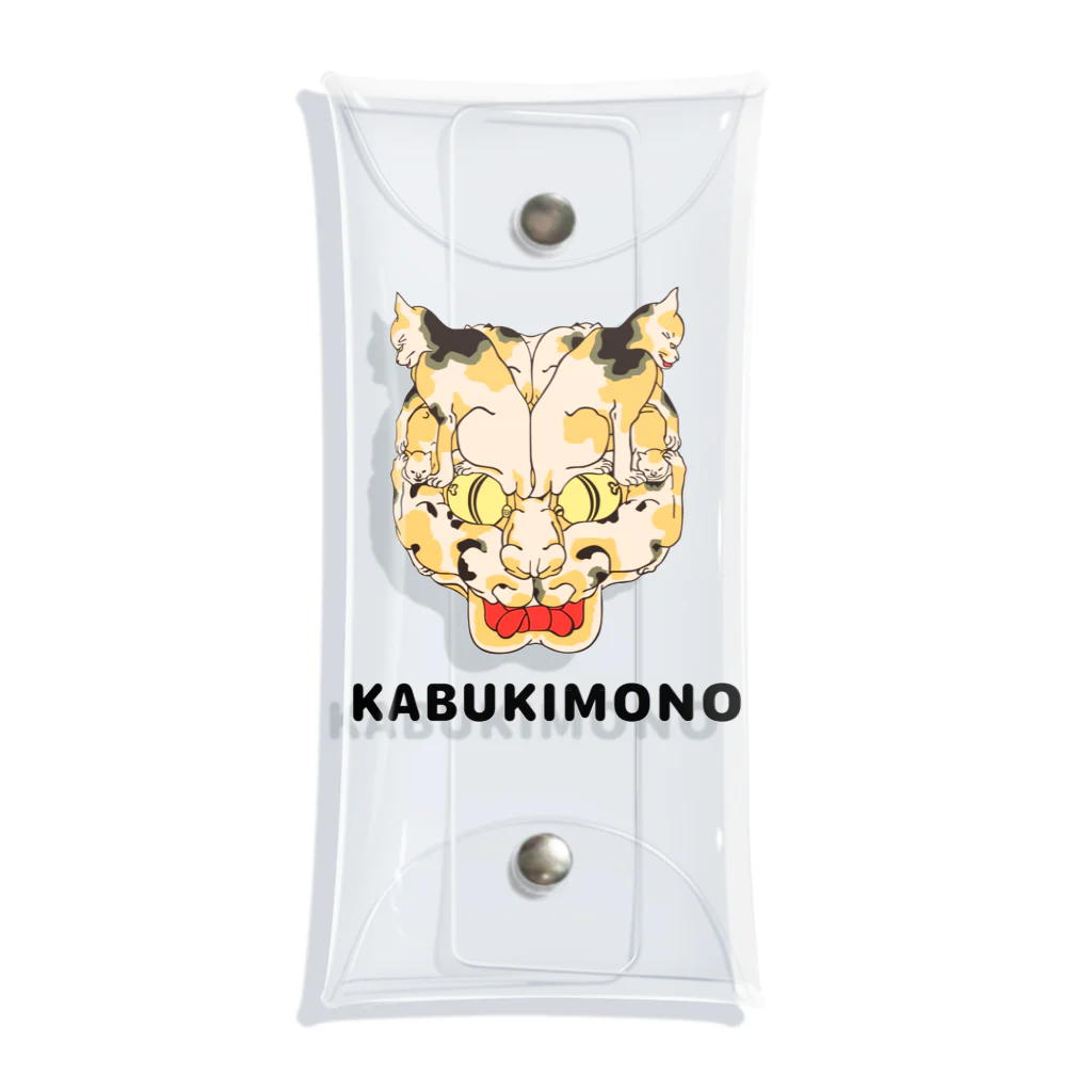 kabukimono1209の猫の怪 Clear Multipurpose Case