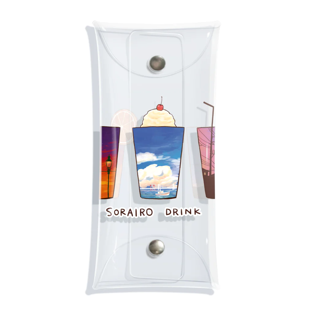 yokohama_hoshiのSORAIRO DRINK Clear Multipurpose Case