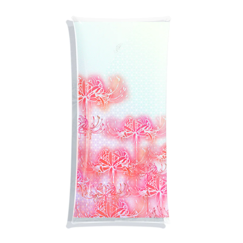 綾錦工房 りこりすの曼珠沙華 - 朧 【黄昏】群 Clear Multipurpose Case